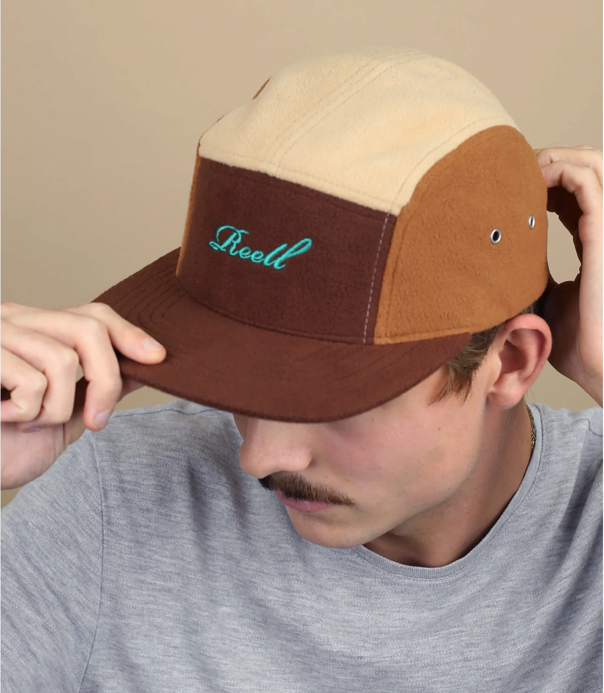 Reell 5 Panel Polar Multi Brown 1 Reell 5 Panel Polar Multi Brown
