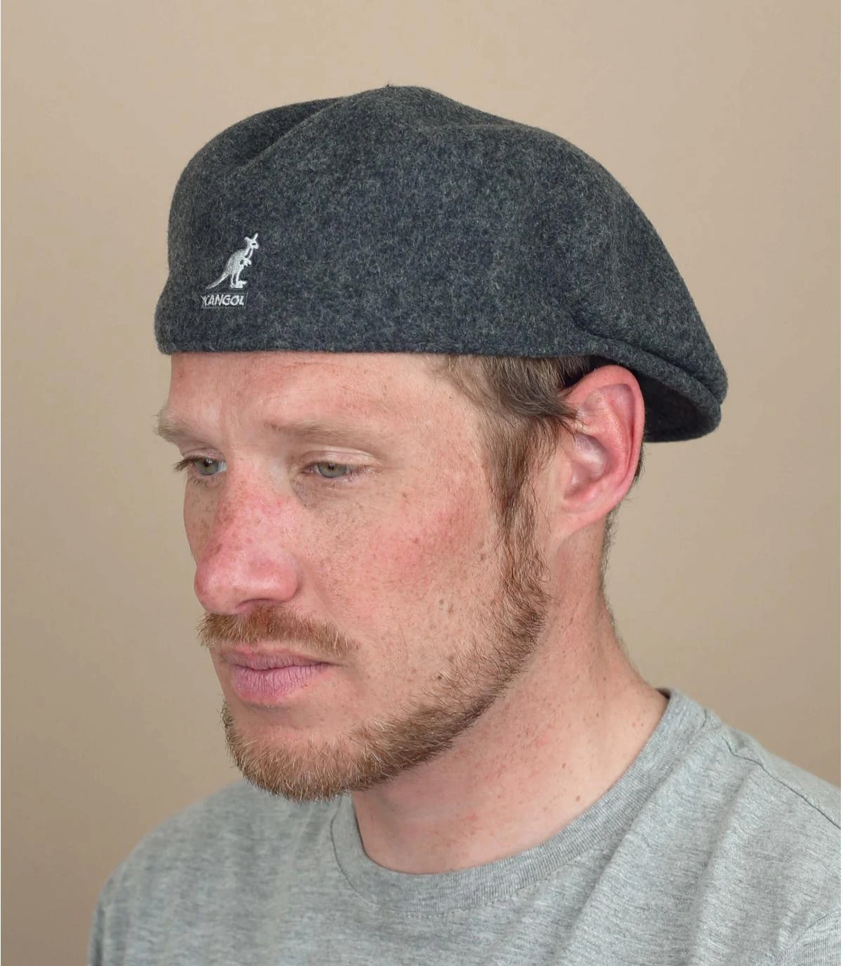 Kangol 504 Wool Gris 1 Kangol 504 Wool Gris