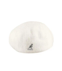 Kangol 504 Wool Blanc -Chapeau Soldes Boutique 504 wool blancKangol20Beret2050420blanc
