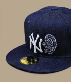 NEW ERA 5950 Paisley NY Denim 8 NEW ERA 5950 Paisley NY Denim -Chapeau Soldes Boutique 5950 paisley ny denim 2