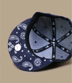 NEW ERA 5950 Paisley NY Denim 9 NEW ERA 5950 Paisley NY Denim -Chapeau Soldes Boutique 5950 paisley ny denim 3