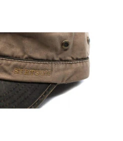 Stetson Army Cap Cotton Brown -Chapeau Soldes Boutique army cap cotton brownCasquette20Army20marron