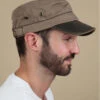 Stetson Army Cap Cotton Brown