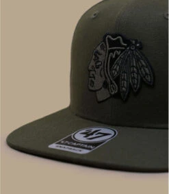 '47 BRAND Ballpark Camo Captain Blackhawks Sandalwood -Chapeau Soldes Boutique ballpark camo captain blackhawks sandalwood 2