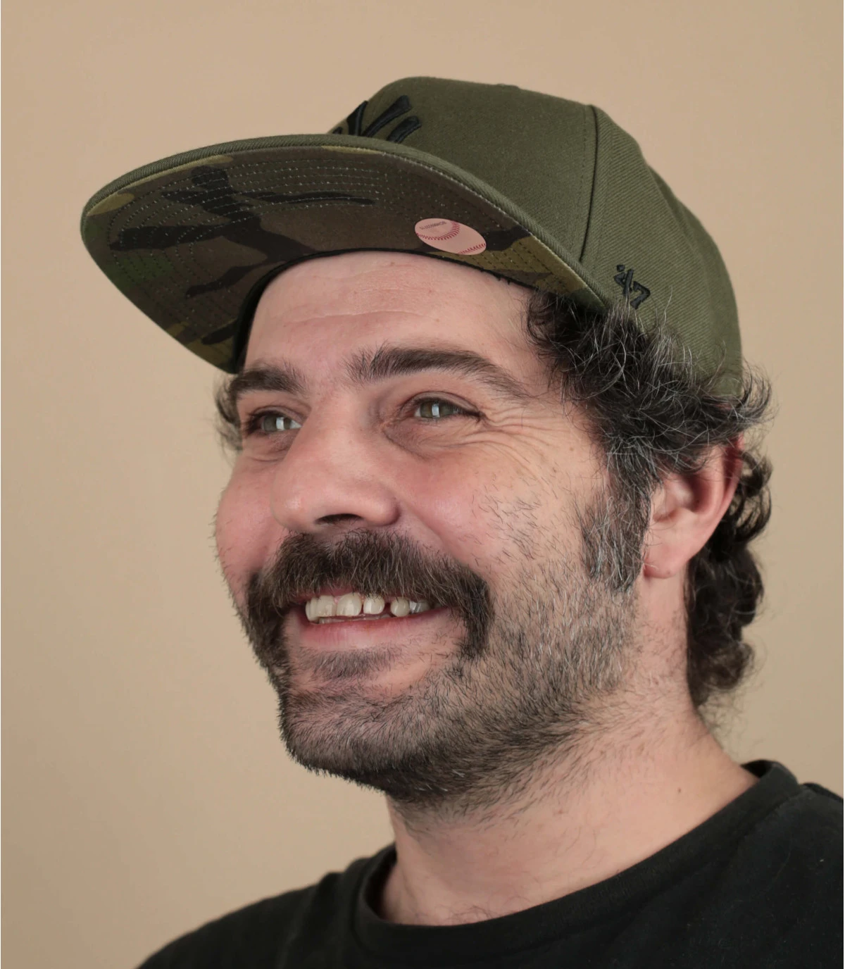 '47 BRAND Ballpark Camo Captain NY Sandalwood 1 '47 BRAND Ballpark Camo Captain NY Sandalwood