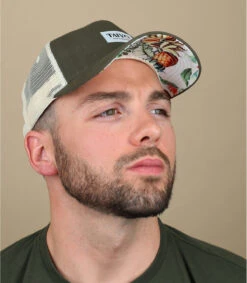 Banana Pineapple Trucker Reverse