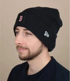 NEW ERA Beanie Team Cuff Boston Navy
