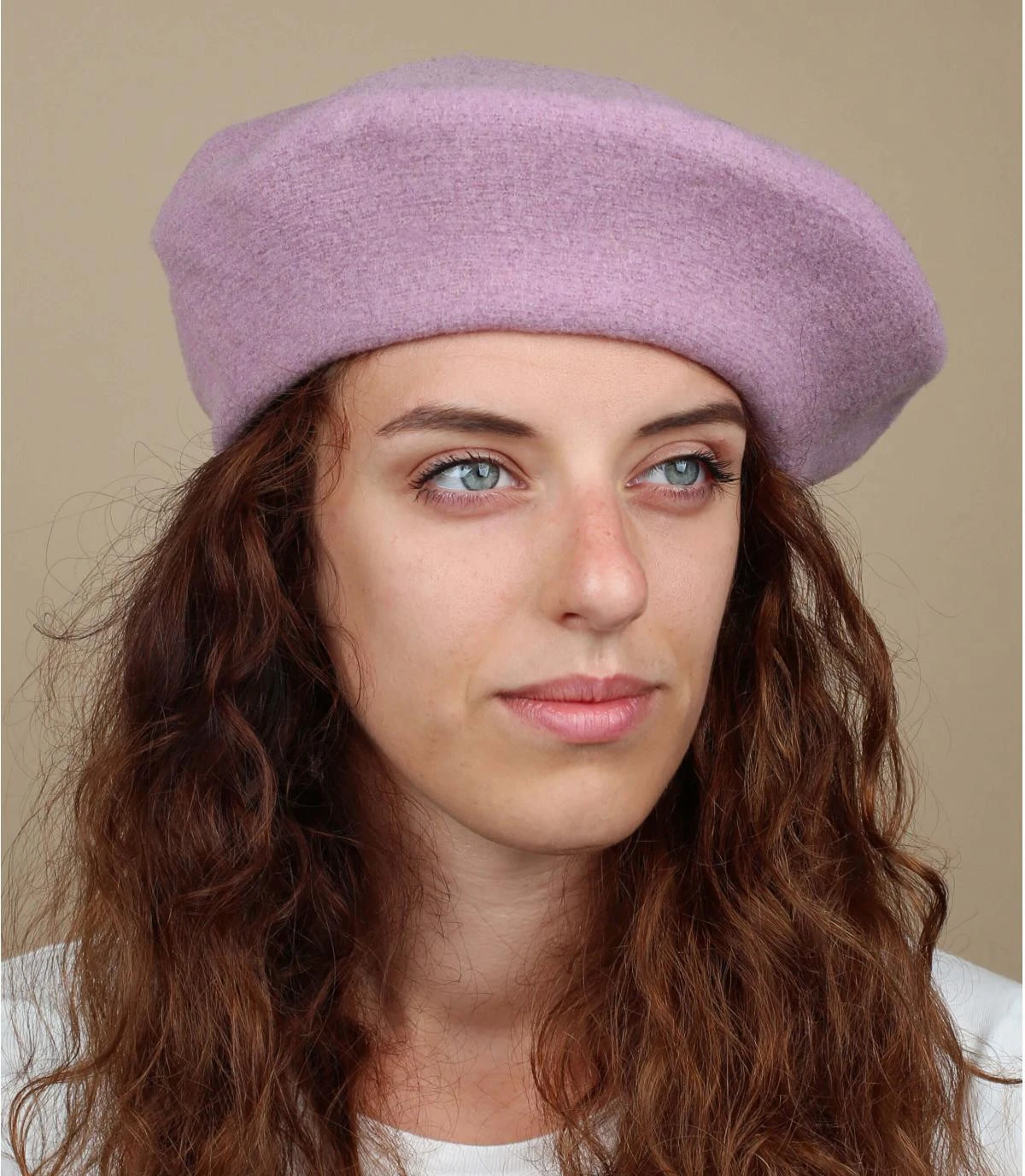 Beret Classique Violet 1 Beret Classique Violet
