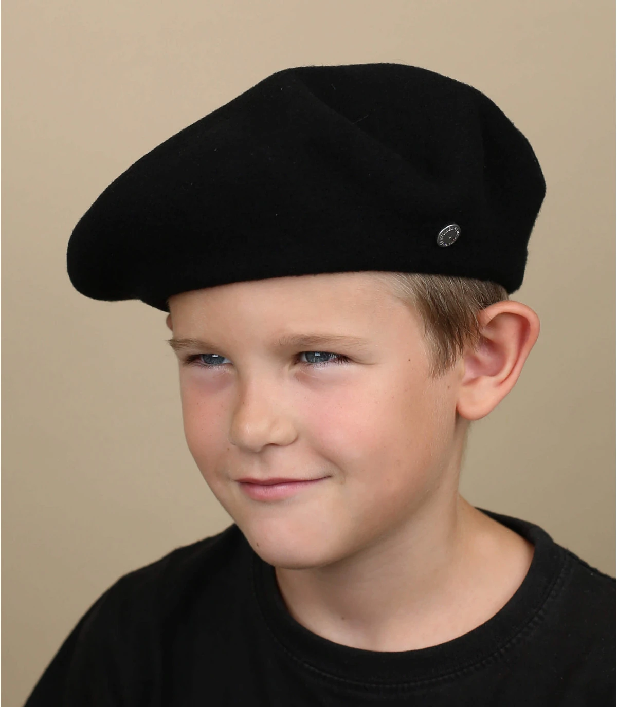 Beret Petit Basque Noir 1 Beret Petit Basque Noir
