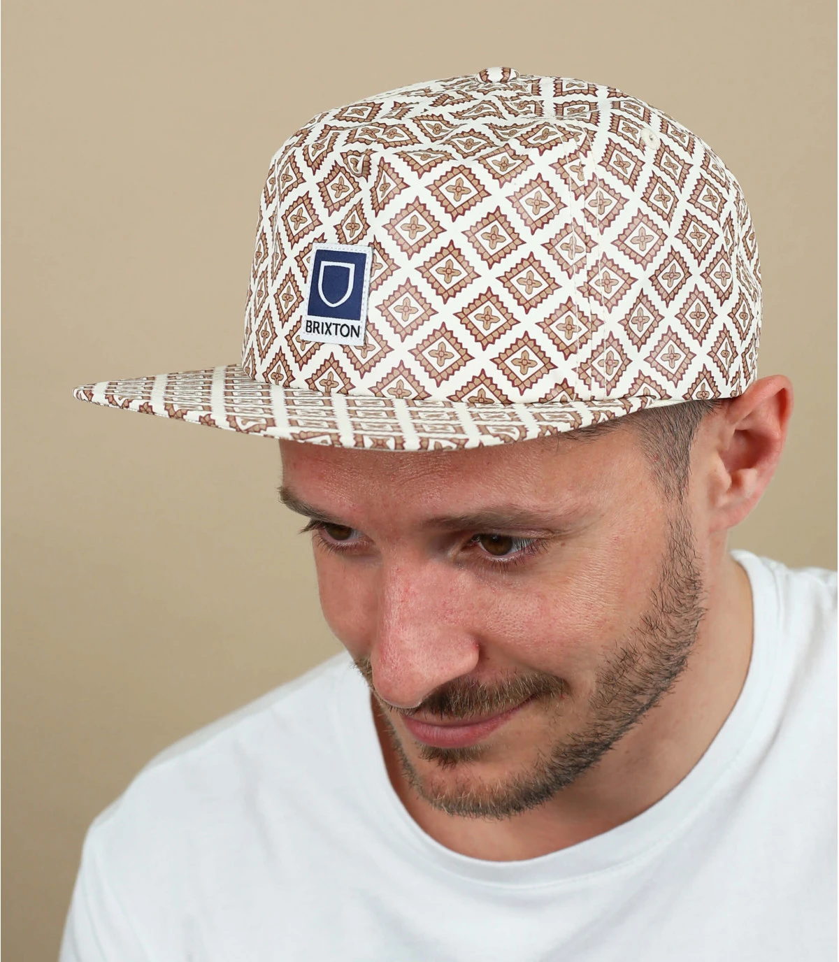 Brixton Beta MP Off White 1 Brixton Beta MP Off White