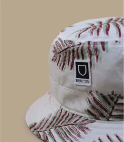 Brixton Beta Packable Bucket Aloha Off White -Chapeau Soldes Boutique beta packable bucket aloha off white 2