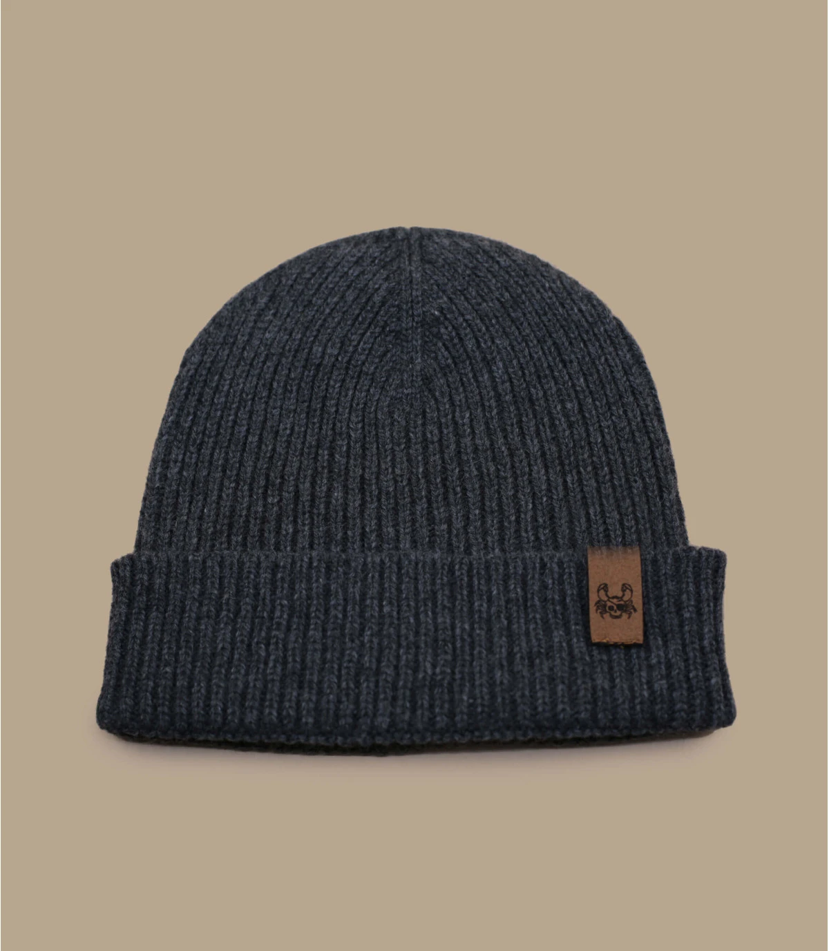 Bonnet Ocean Legend Anthracite Brown. Eco & Fabriqué En France 1 Bonnet Ocean Legend Anthracite Brown. Eco & Fabriqué En France