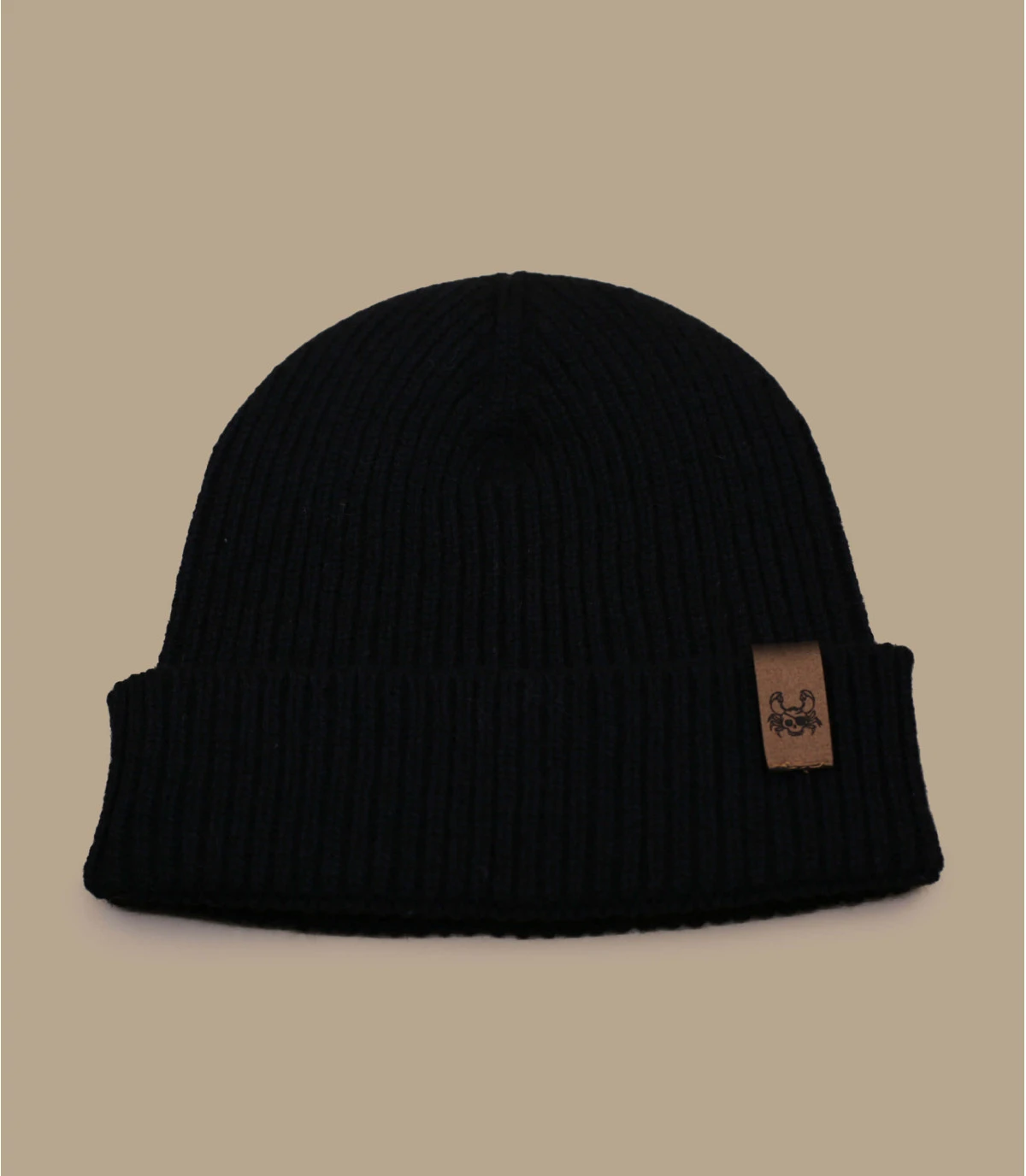 Bonnet Ocean Legend Black Brown. Eco & Fabriqué En France 2 Bonnet Ocean Legend Black Brown. Eco & Fabriqué En France – Image 2