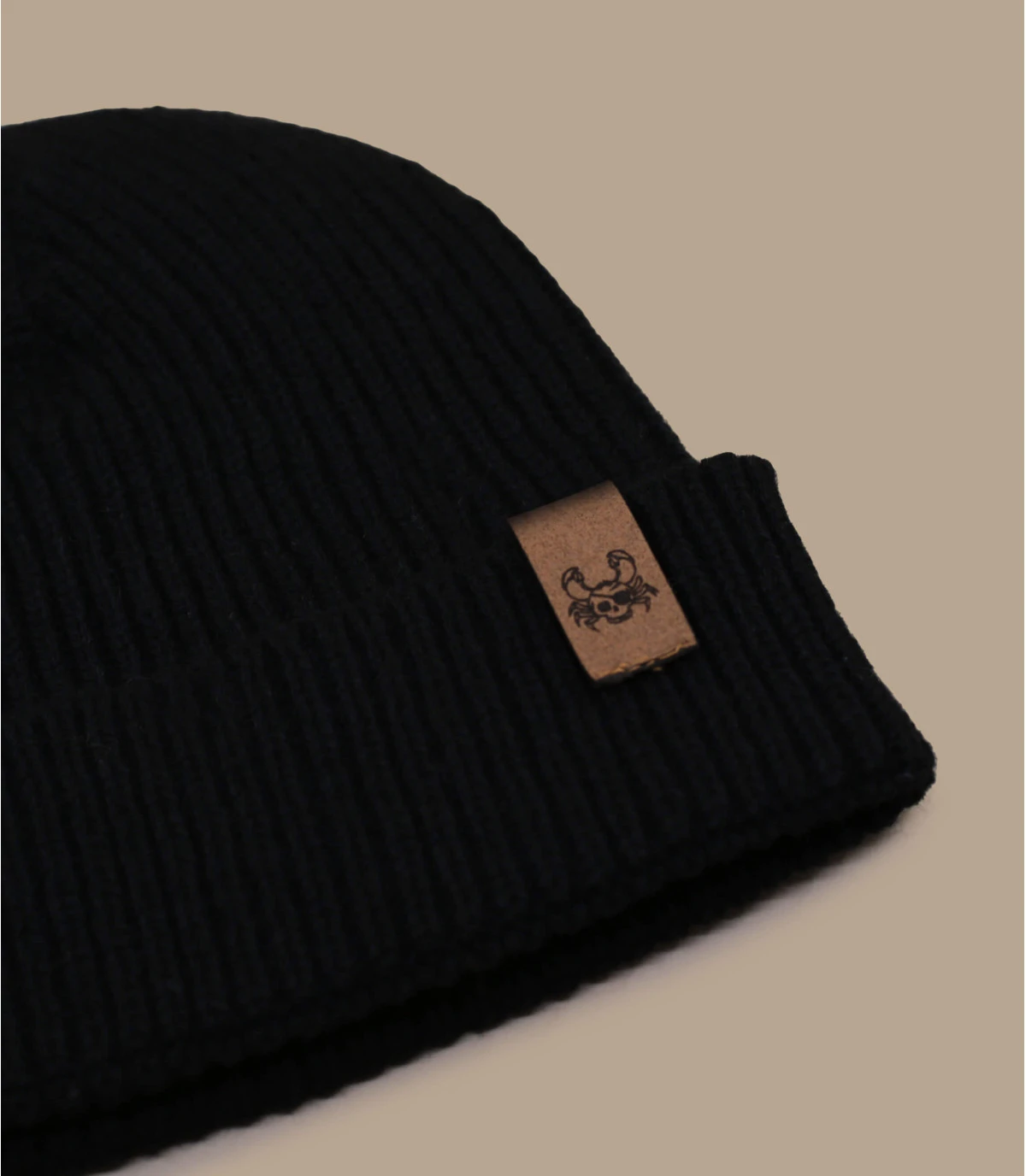 Bonnet Ocean Legend Black Brown. Eco & Fabriqué En France 1 Bonnet Ocean Legend Black Brown. Eco & Fabriqué En France