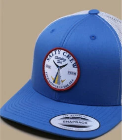 Salty Crew Bottom Dweller Retro Trucker Slate Silver -Chapeau Soldes Boutique bottom dweller retro trucker slate silver 2