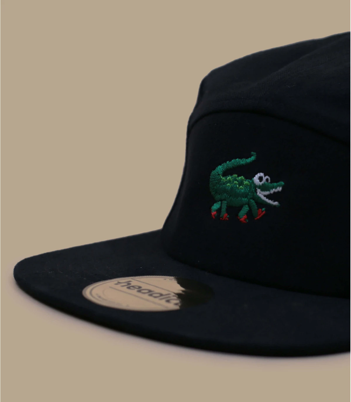 Broko Brokodile 5 Panel Black 2 Broko Brokodile 5 Panel Black – Image 2