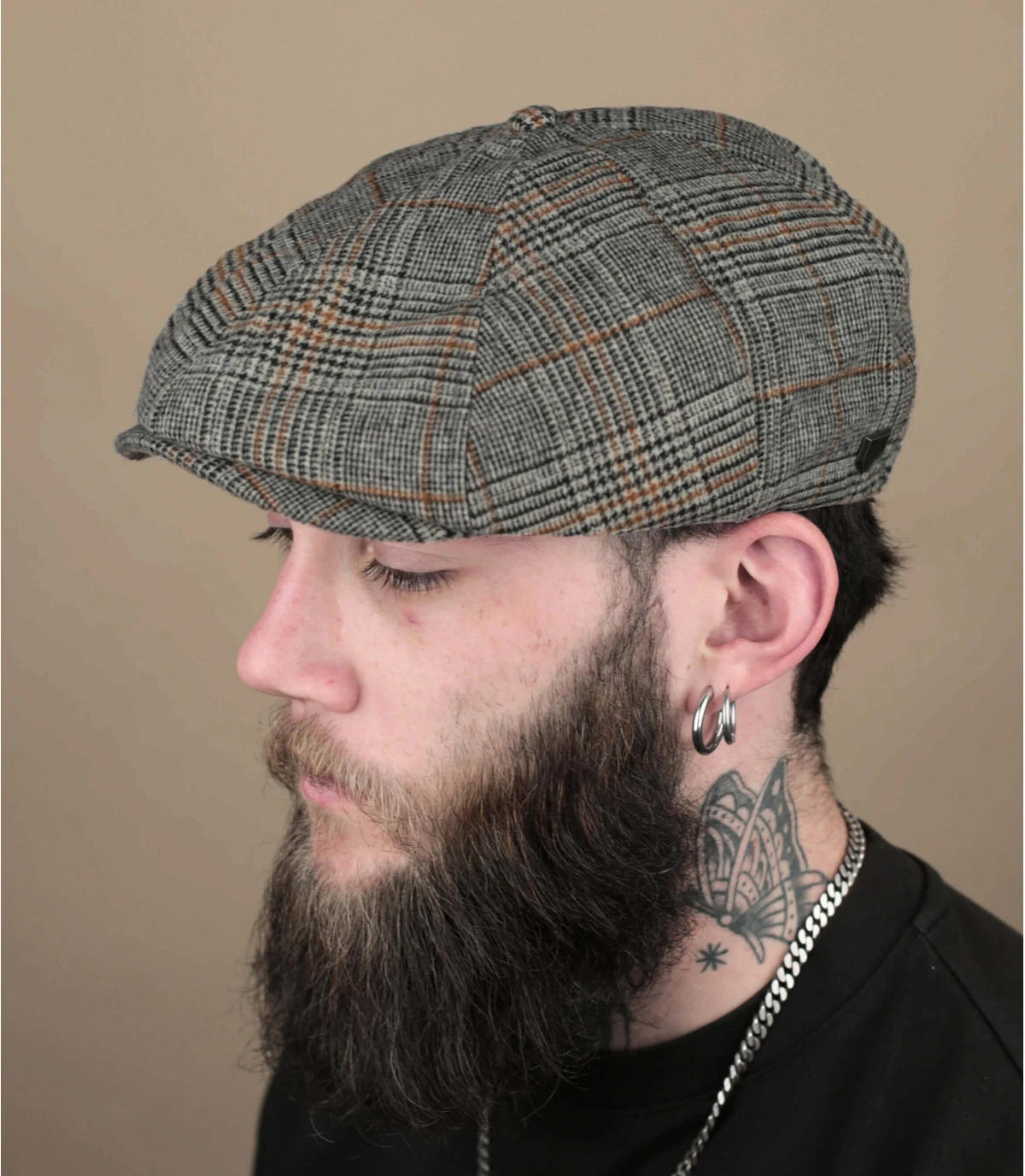 Brixton Brood Off White Black Paradise Orange 1 Brixton Brood Off White Black Paradise Orange