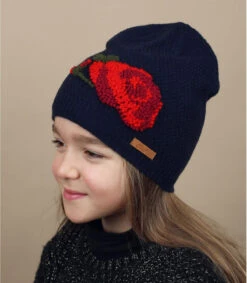 Chapeau Soldes Boutique 33 Barts Caia Beanie Kids Navy