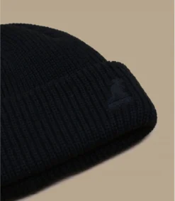 Kangol Cardinal 2 Way Beanie Black -Chapeau Soldes Boutique cardinal 2 way beanie black 2