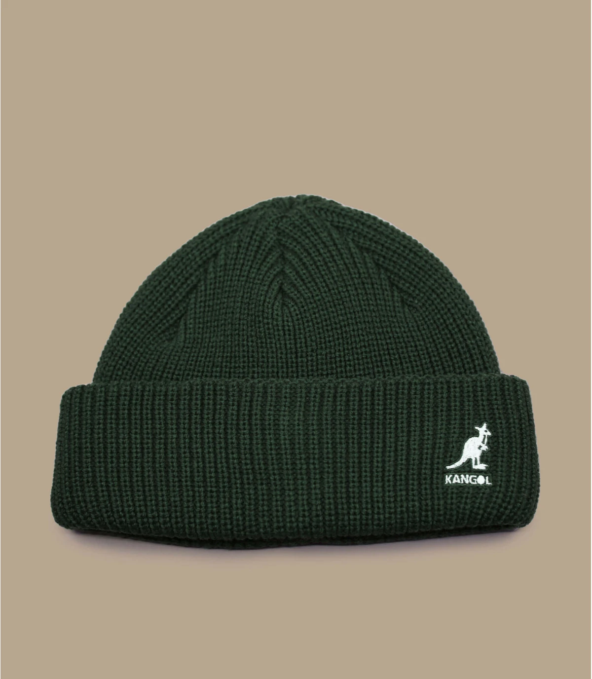 Kangol Cardinal 2 Way Beanie Pine 2 Kangol Cardinal 2 Way Beanie Pine – Image 2