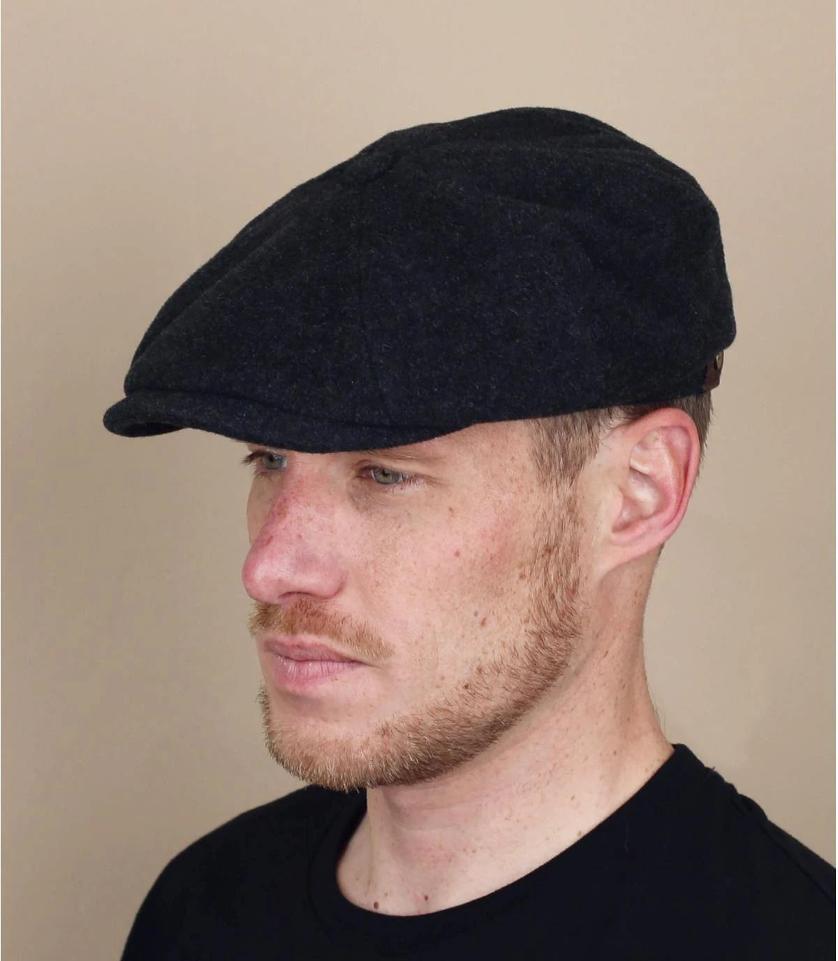 Stetson Hatteras Antracite Wool/cashmere 1 Stetson Hatteras Antracite Wool/cashmere