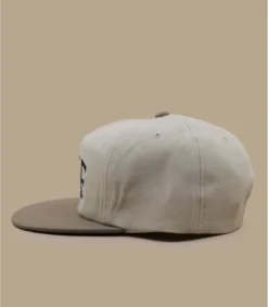 HUF Casquette Arch Logo Snapback Cream -Chapeau Soldes Boutique casquette arch logo snapback cream 3
