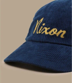 NIXON Casquette Capitol Navy Gold -Chapeau Soldes Boutique casquette capitol navy gold 2