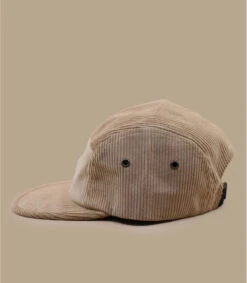 Casquette Cord 5 Panel Tan -Chapeau Soldes Boutique casquette cord 5 panel tan 3