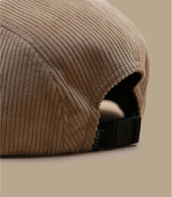 Casquette Cord 5 Panel Tan -Chapeau Soldes Boutique casquette cord 5 panel tan 4