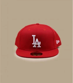 NEW ERA Casquette LA 59fifty Rouge