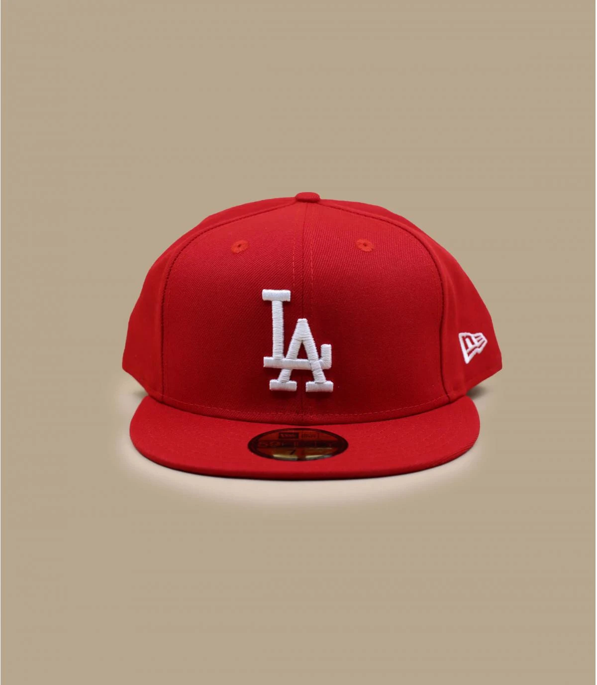 NEW ERA Casquette LA 59fifty Rouge 1 NEW ERA Casquette LA 59fifty Rouge