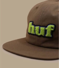HUF Casquette Madison 6 Panel Rubber -Chapeau Soldes Boutique casquette madison 6 panel rubber 2