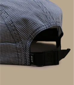 HUF Casquette Micro Gngham Logo Volley Navy -Chapeau Soldes Boutique casquette micro gngham logo volley navy 4