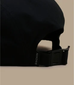 NIXON Casquette Mikey 5 Panel Black -Chapeau Soldes Boutique casquette mikey 5 panel black 4