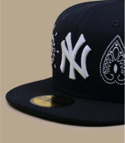 NEW ERA Casquette MLB AOP Paisley 59Fifty NY 9 NEW ERA Casquette MLB AOP Paisley 59Fifty NY -Chapeau Soldes Boutique casquette mlb aop paisley 59fifty ny 2