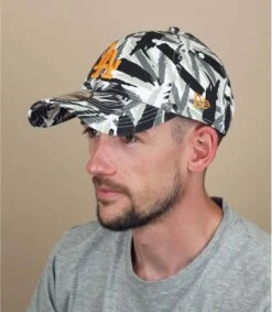 NEW ERA Casquette Seasonal Camo 940 LA White