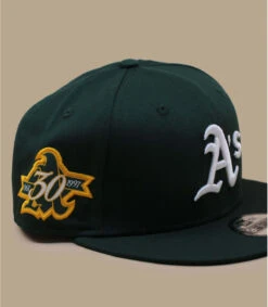 NEW ERA Casquette Team Side Patch 9Fifty Athletics -Chapeau Soldes Boutique casquette team side patch 9fifty athletics 2
