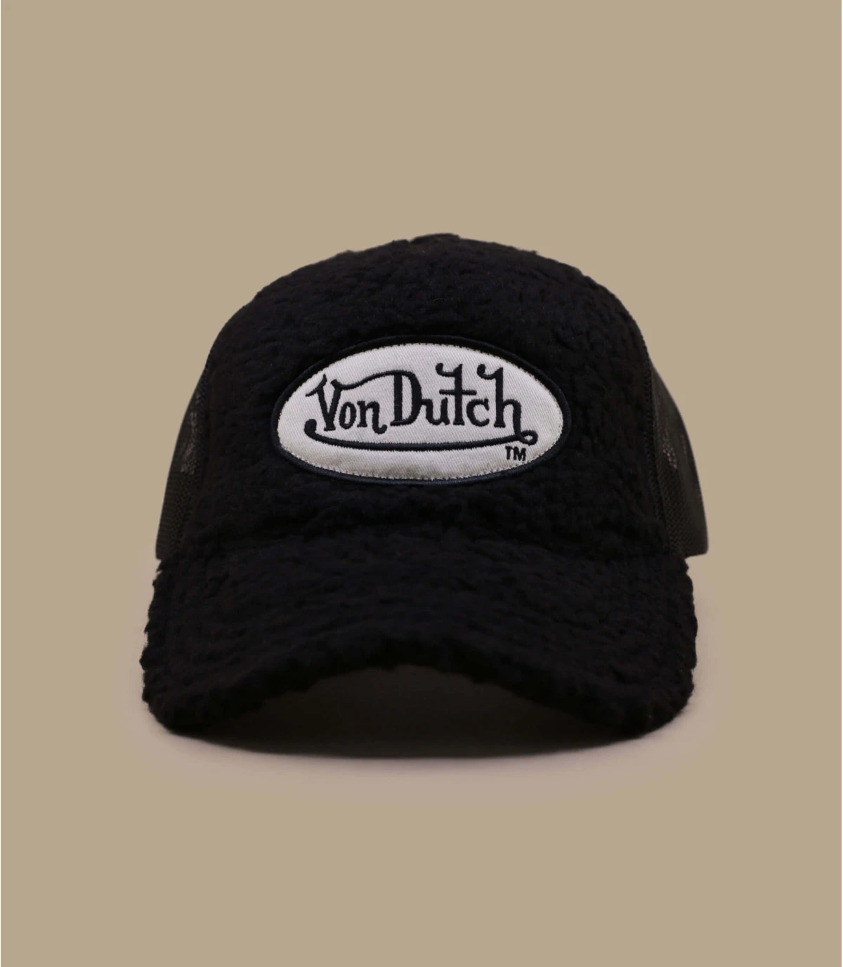Von Dutch Casquette Trucker Logo Fur Black 2 Von Dutch Casquette Trucker Logo Fur Black – Image 2