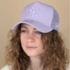 NEW ERA Casquette Trucker Tonal Mesh NY Lila