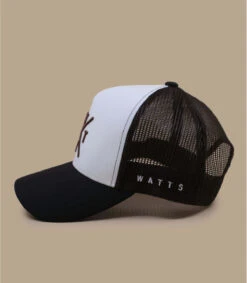 WATTS Casquette Trucker Tribe Solid White Caramel -Chapeau Soldes Boutique casquette trucker tribe solid white caramel 3