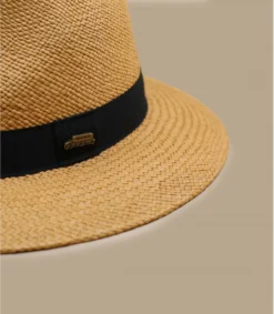 Conrad Panama Cognac -Chapeau Soldes Boutique conrad panama cognacpanama20beige20Fiebig