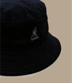 Kangol Cord Bucket Black -Chapeau Soldes Boutique cord bucket black 2
