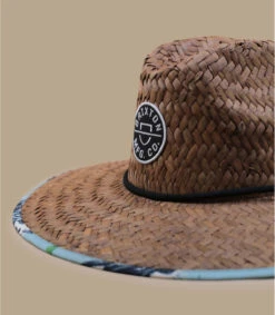 Brixton Crest Sun Hat Copper Canal Blue -Chapeau Soldes Boutique crest sun hat copper canal blue 2