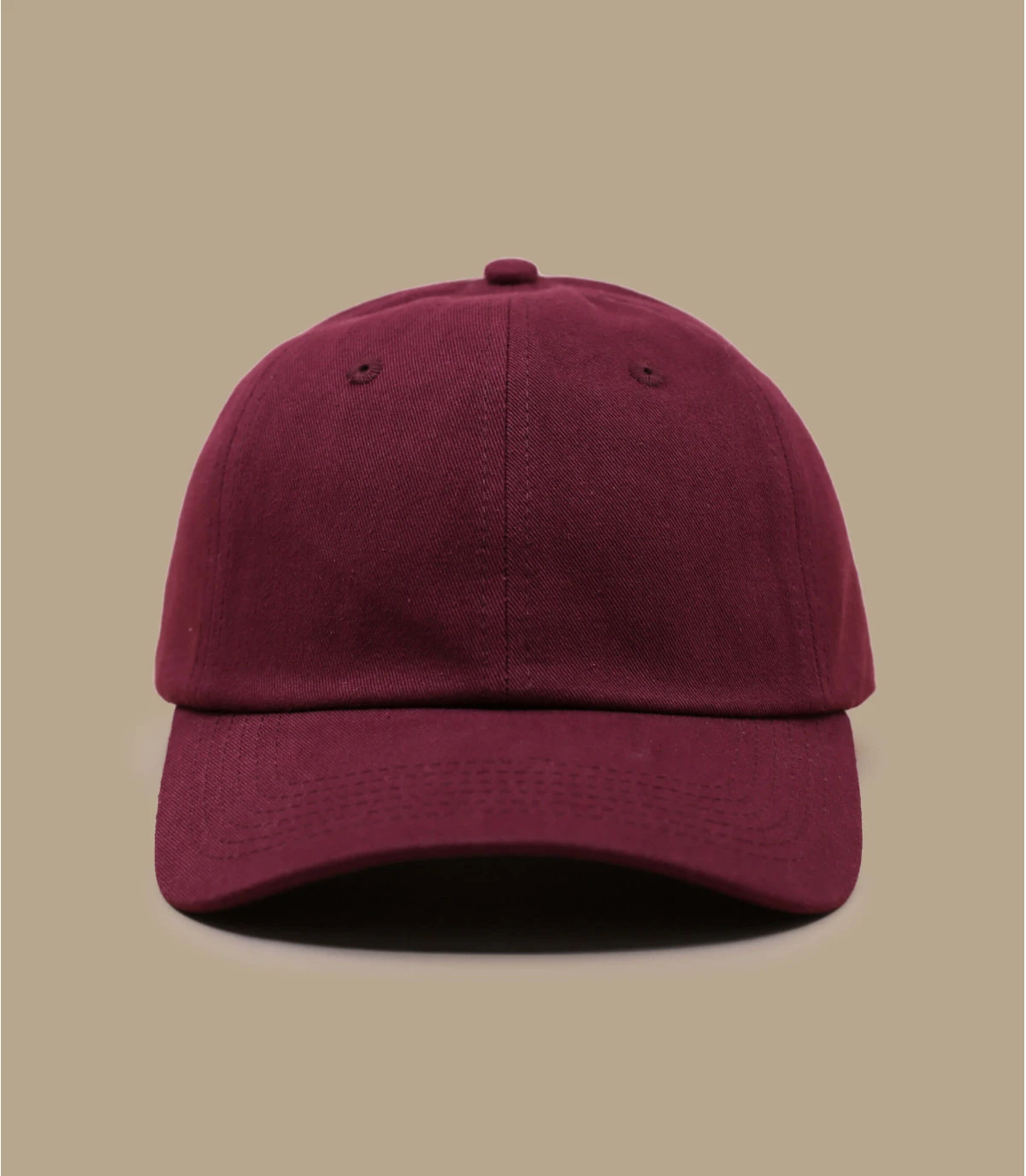 Dad Hat Blank Burgundy Washed 2 Dad Hat Blank Burgundy Washed – Image 2
