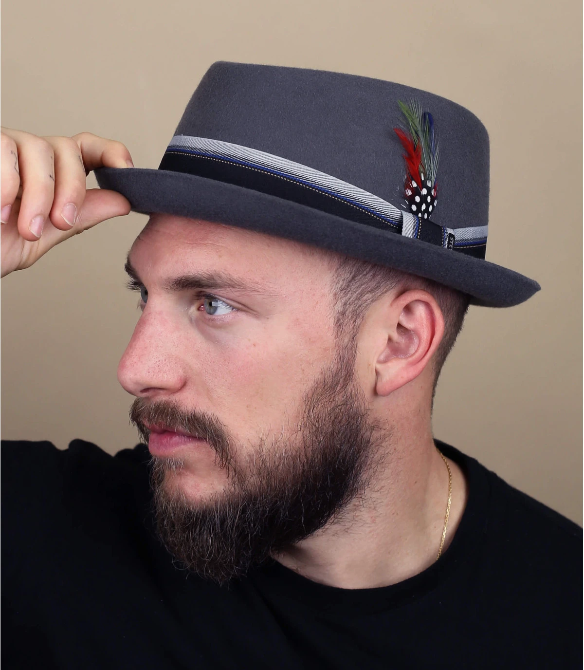 Stetson Diamond Woolfelt Grey 1 Stetson Diamond Woolfelt Grey