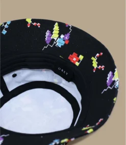 OBEY Digital Floral Bucket Black 7 OBEY Digital Floral Bucket Black -Chapeau Soldes Boutique digital floral bucket black 3