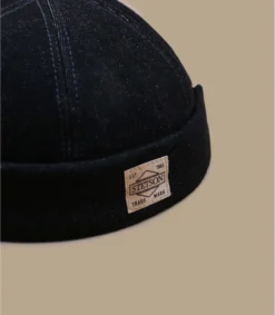 Stetson Docker Denim Black -Chapeau Soldes Boutique docker denim black 2