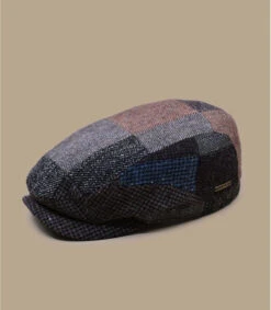 Stetson Driver Cap Patchwork Brown Mix