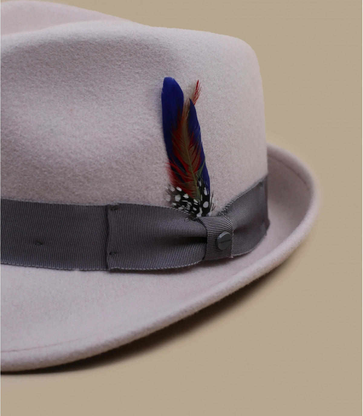 Stetson Elkader Woolfelt Beige 2 Stetson Elkader Woolfelt Beige – Image 2