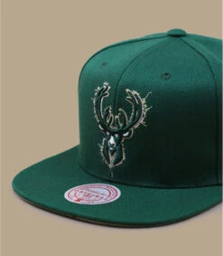 Mitchell & Ness Embroidery Glitch Snapback Bucks -Chapeau Soldes Boutique embroidery glitch snapback bucks 2